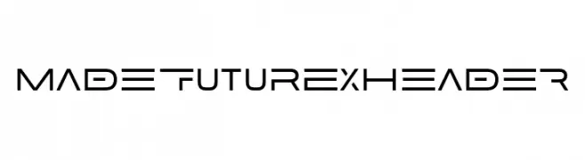MADEFutureXHEADER  नि: शुल्क फ़ॉन्ट्स डाउनलोड