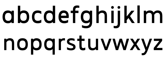 MADEFutureX Font LOWERCASE
