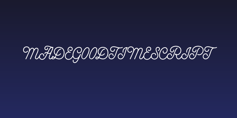 MADEGoodTimeScript Social Header