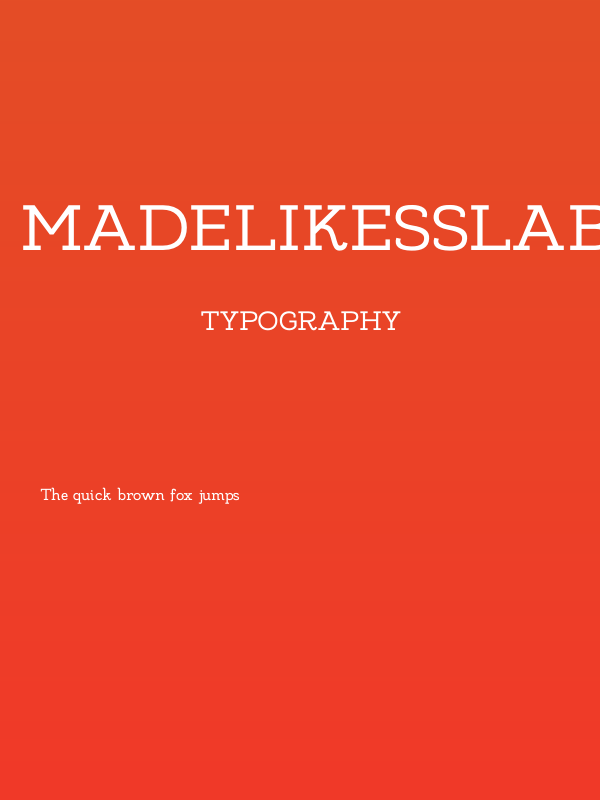 MADELikesSlab Poster