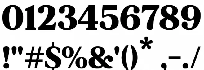 MADEMirage-Black Font OTHER CHARS