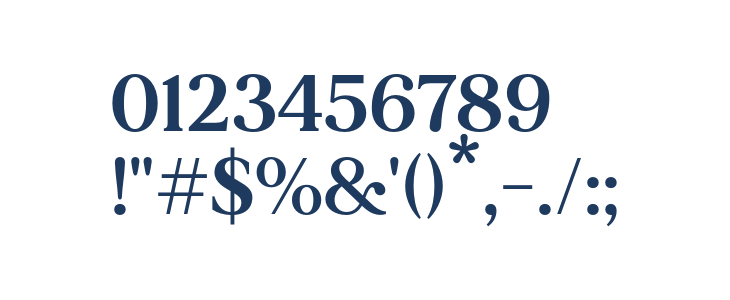 MADEMirage-Bold Other Characters