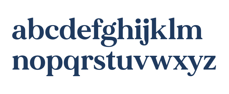 MADEMirage-Bold Lowercase