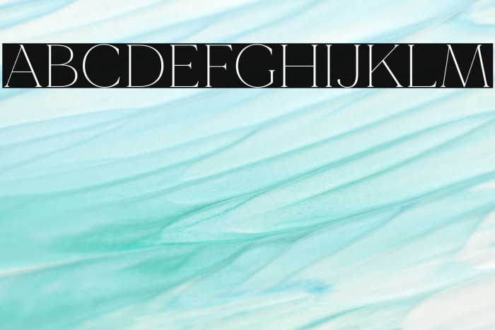 MADEMirage-Thin Font examples
