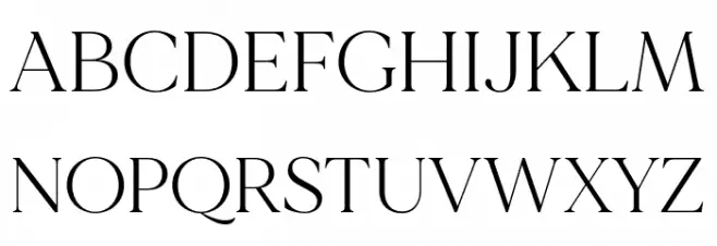 MADEMirage Schriftart Groß