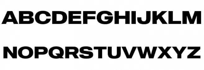 MADEOuterSans-Bold Schriftart Groß