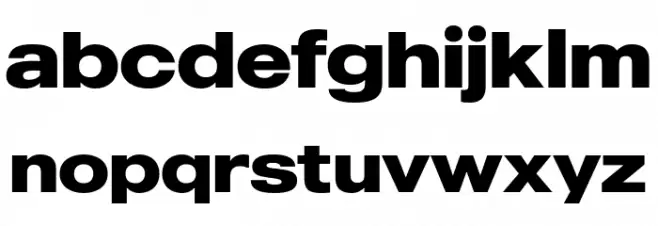 MADEOuterSans-Bold Font LOWERCASE