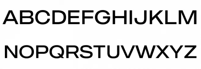 MADEOuterSans-Light Schriftart Groß