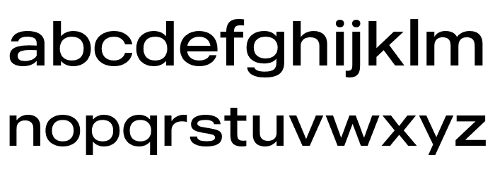 MADEOuterSans-Light Font LOWERCASE