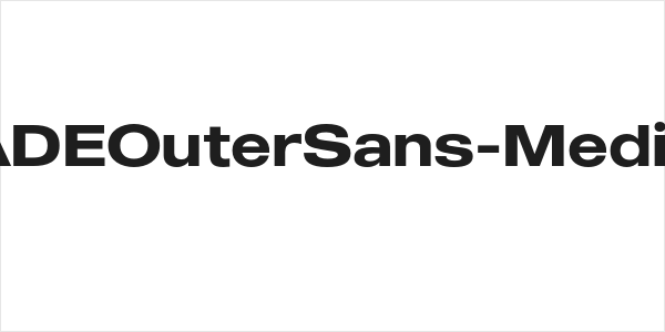 MADEOuterSans-Medium Logo