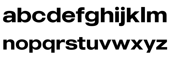MADEOuterSans-Medium Font LOWERCASE