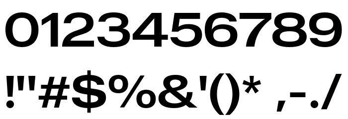 MADEOuterSans Font OTHER CHARS