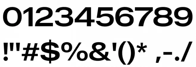 MADEOuterSans Font OTHER CHARS