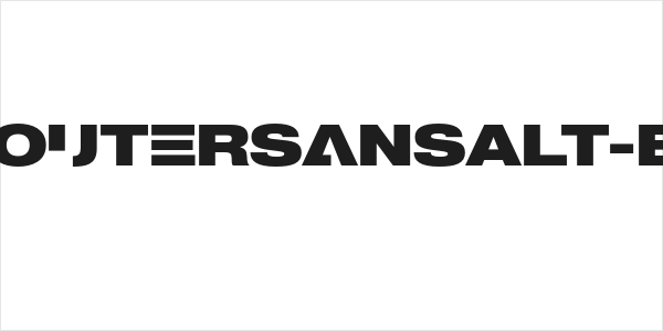 MADEOuterSansAlt-Black Logo