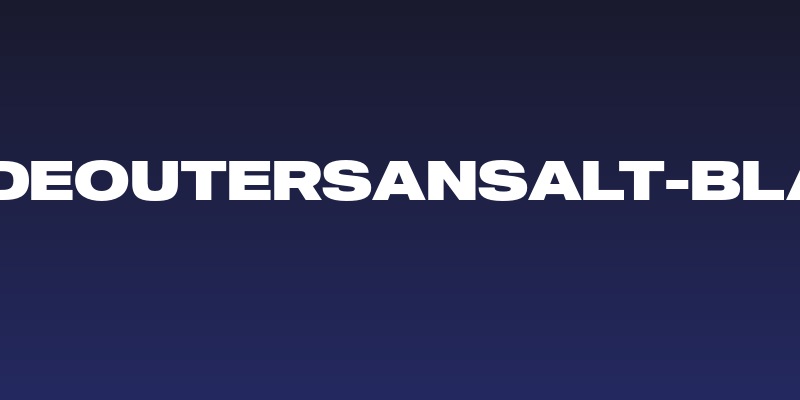 MADEOuterSansAlt-Black Social Header