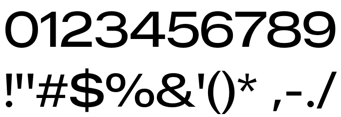 MADEOuterSansAlt-Light Font OTHER CHARS