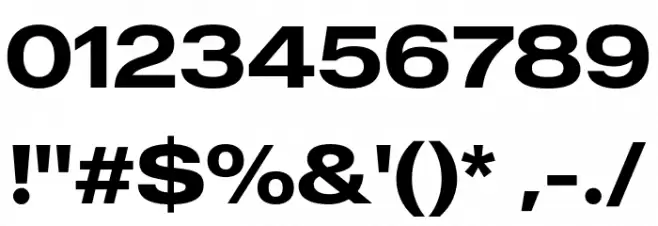 MADEOuterSansAlt-Medium フォント その他の文字