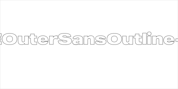 MADEOuterSansOutline-Black Logo