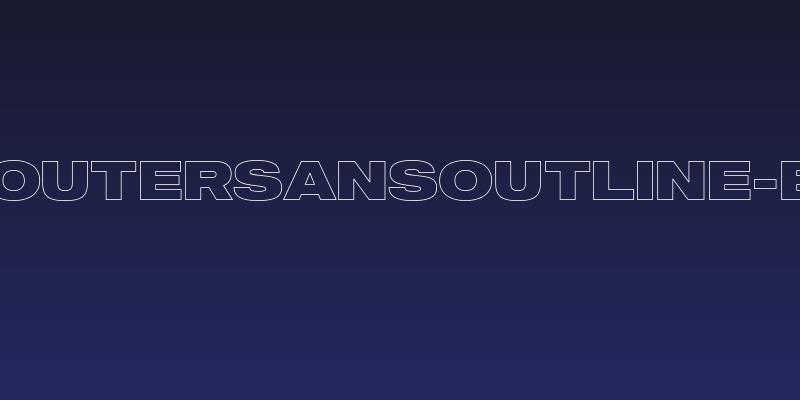 MADEOuterSansOutline-Black Social Header