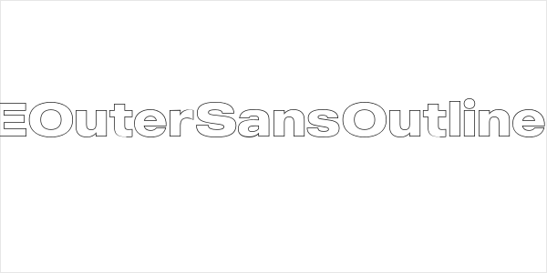 MADEOuterSansOutline-Bold Logo