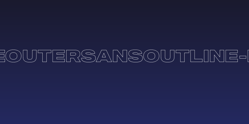 MADEOuterSansOutline-Bold Social Header