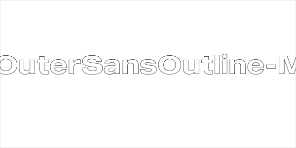 MADEOuterSansOutline-Medium Logo