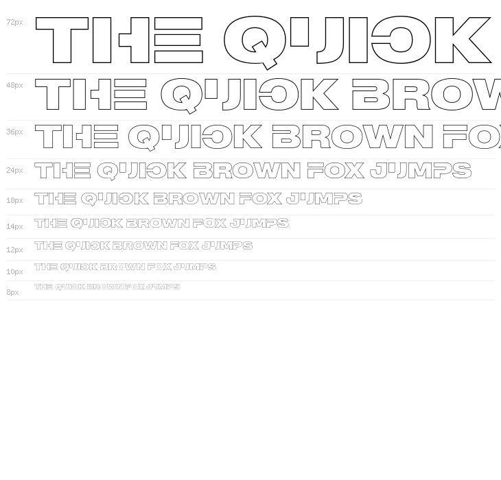 MADEOuterSansOutlineAlt-Black Waterfall