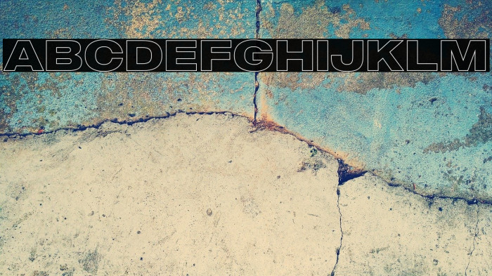 MADEOuterSansOutlineAlt-Bold Font examples
