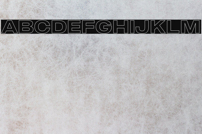 MADEOuterSansOutlineAlt-Medium Font examples