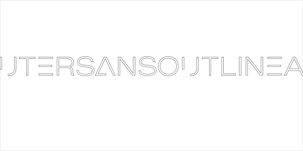 MADEOuterSansOutlineAlt-Thin Logo