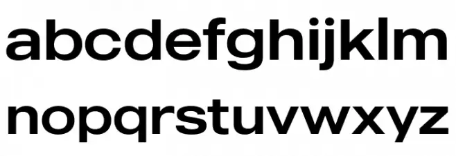 MADEOuterSans 字体 小写