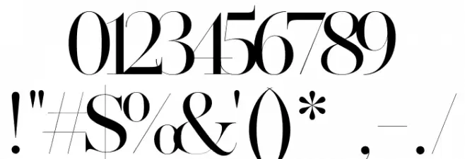 MADESAONARA2 Font OTHER CHARS