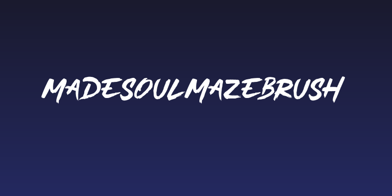 MADESoulmazeBrush Social Header