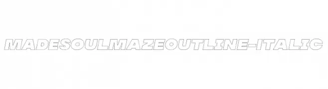 MADESoulmazeOutline-Italic  免费字体下载