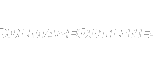 MADESoulmazeOutline-Italic Logo