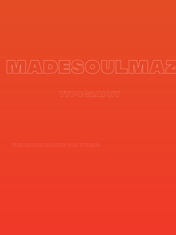 MADESoulmazeOutline Poster