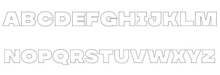 MADESoulmazeOutline Font LOWERCASE