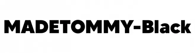 MADETOMMY-Black  Descarca Fonturi Gratis