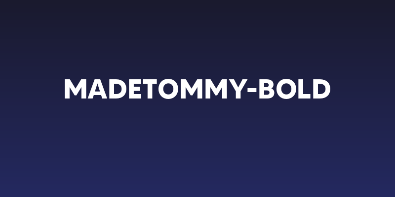 MADETOMMY-Bold Social Header