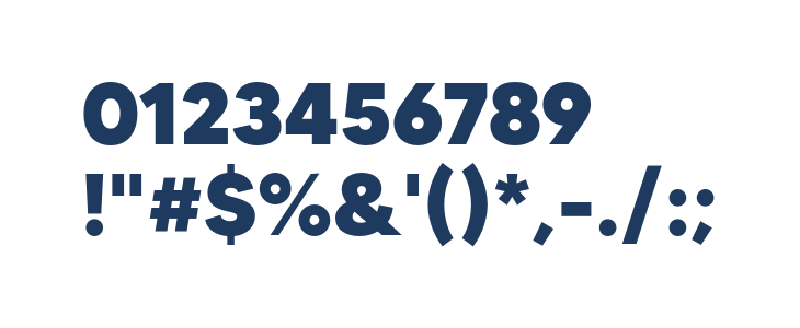 MADETOMMY-ExtraBold Other Characters