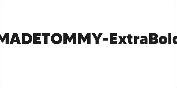 MADETOMMY-ExtraBold Logo