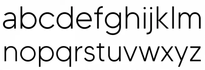 MADETOMMY-Light 字体 小写
