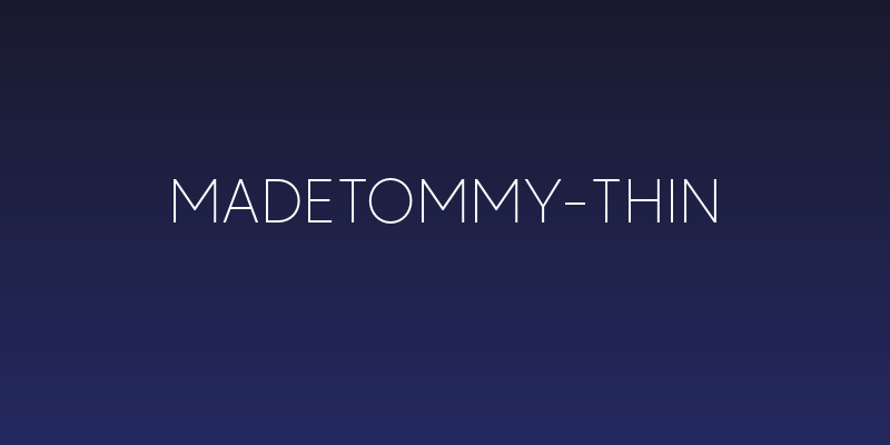 MADETOMMY-Thin Social Header