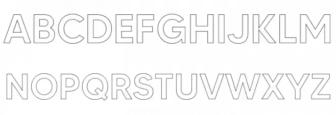 MADETOMMYOutline-Medium फ़ॉन्ट अपरकेस