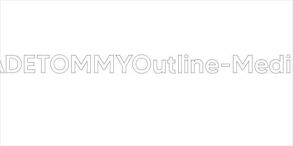 MADETOMMYOutline-Medium Logo