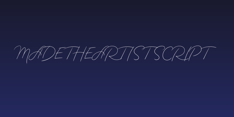 MADETheArtistScript Social Header