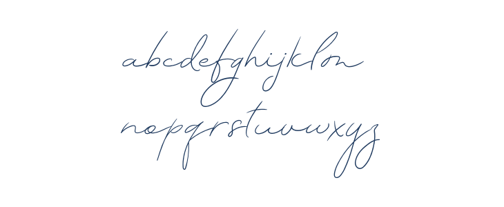 MADETheArtistScript Lowercase