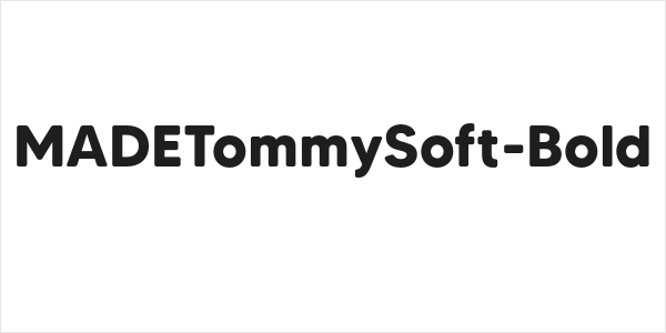 MADETommySoft-Bold Logo