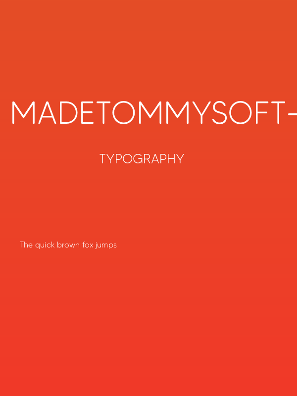 MADETommySoft-Light Poster