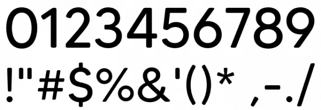 MADETommySoft Font OTHER CHARS